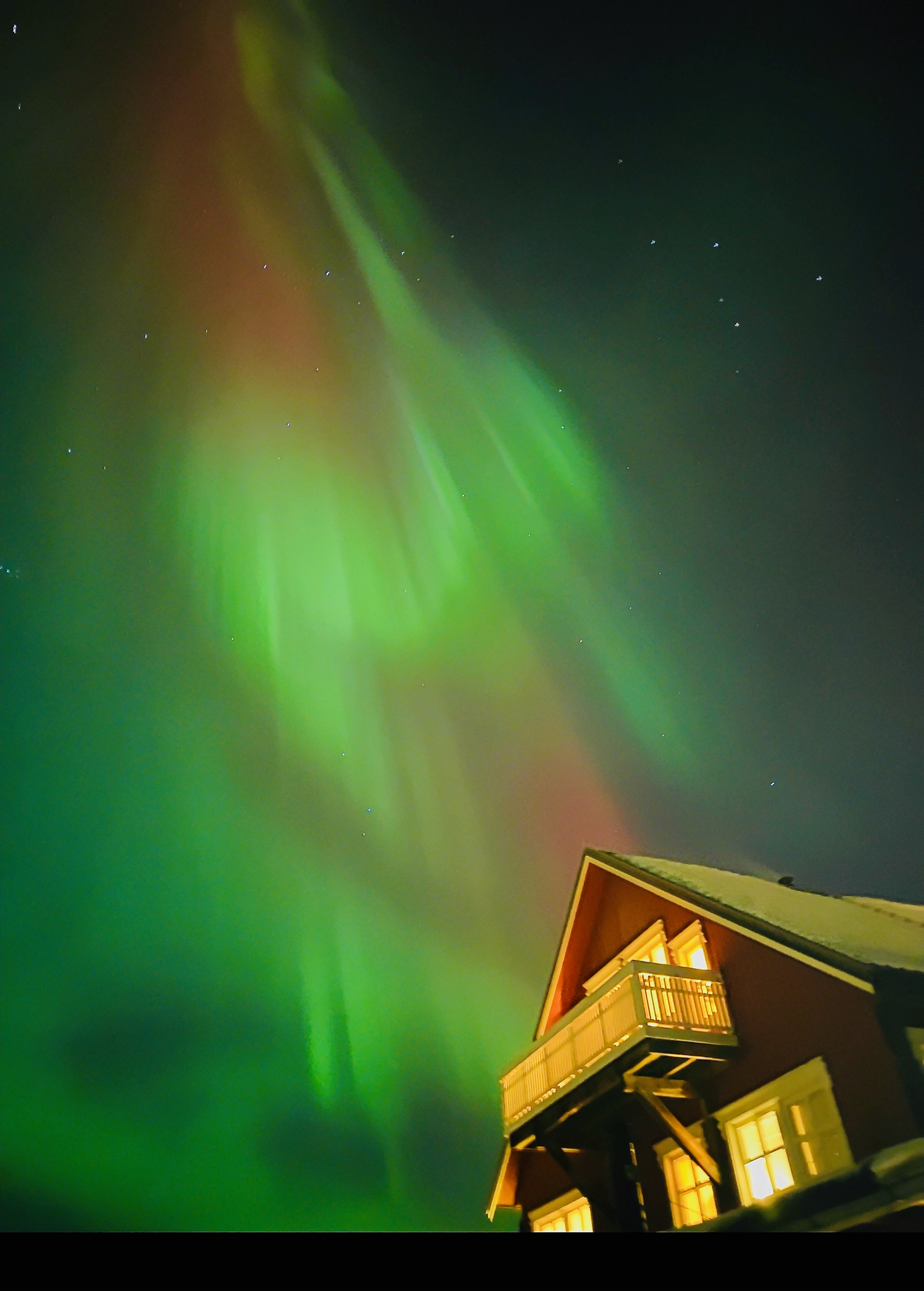 Green Red Shower Curtains On Our House