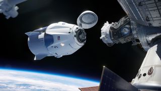 Crew Dragon Docking at the ISS
