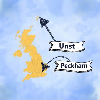 Unst To Peckham (1000 X 1000 Px)